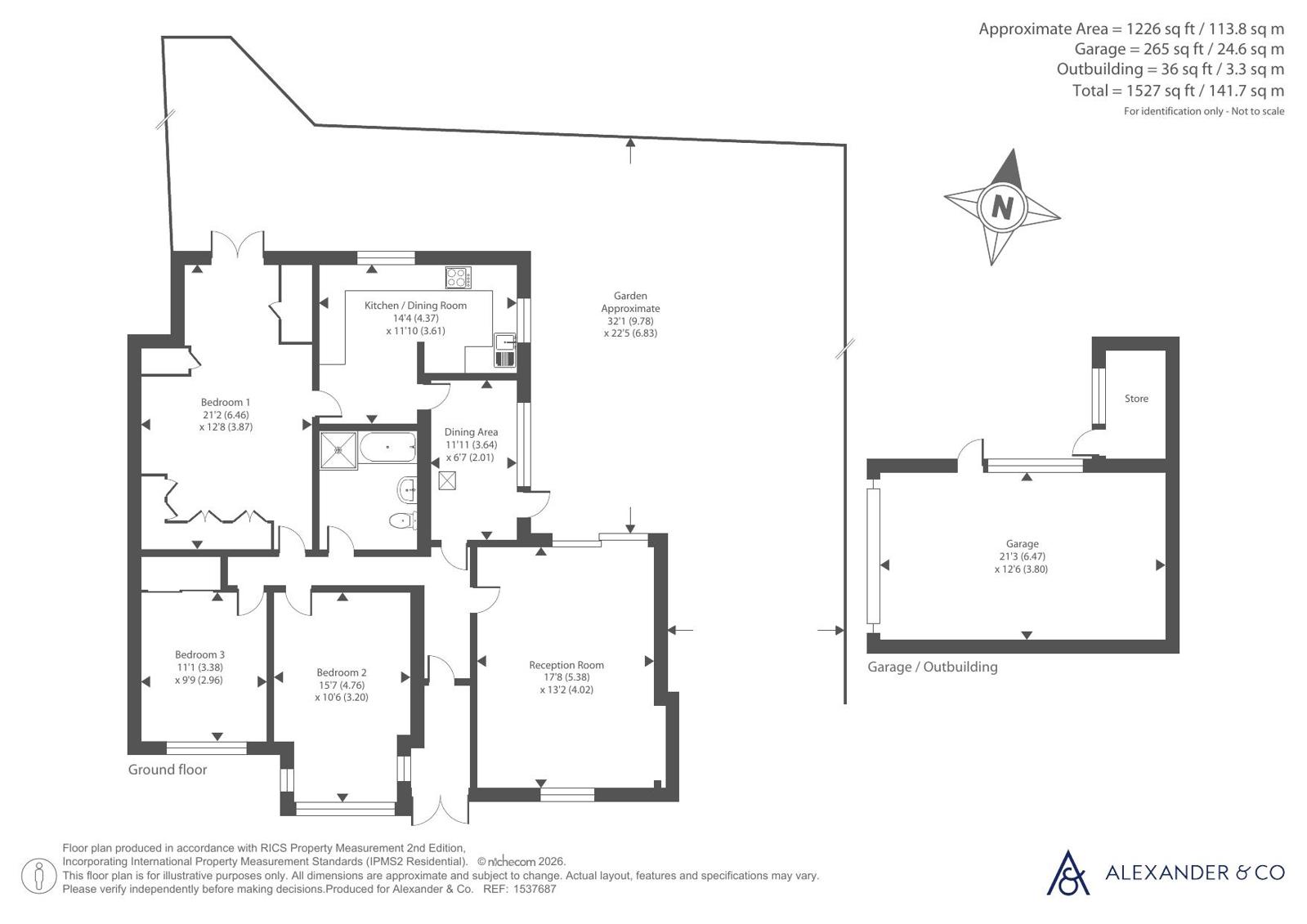 Orchard Close, Dunstable floorplan