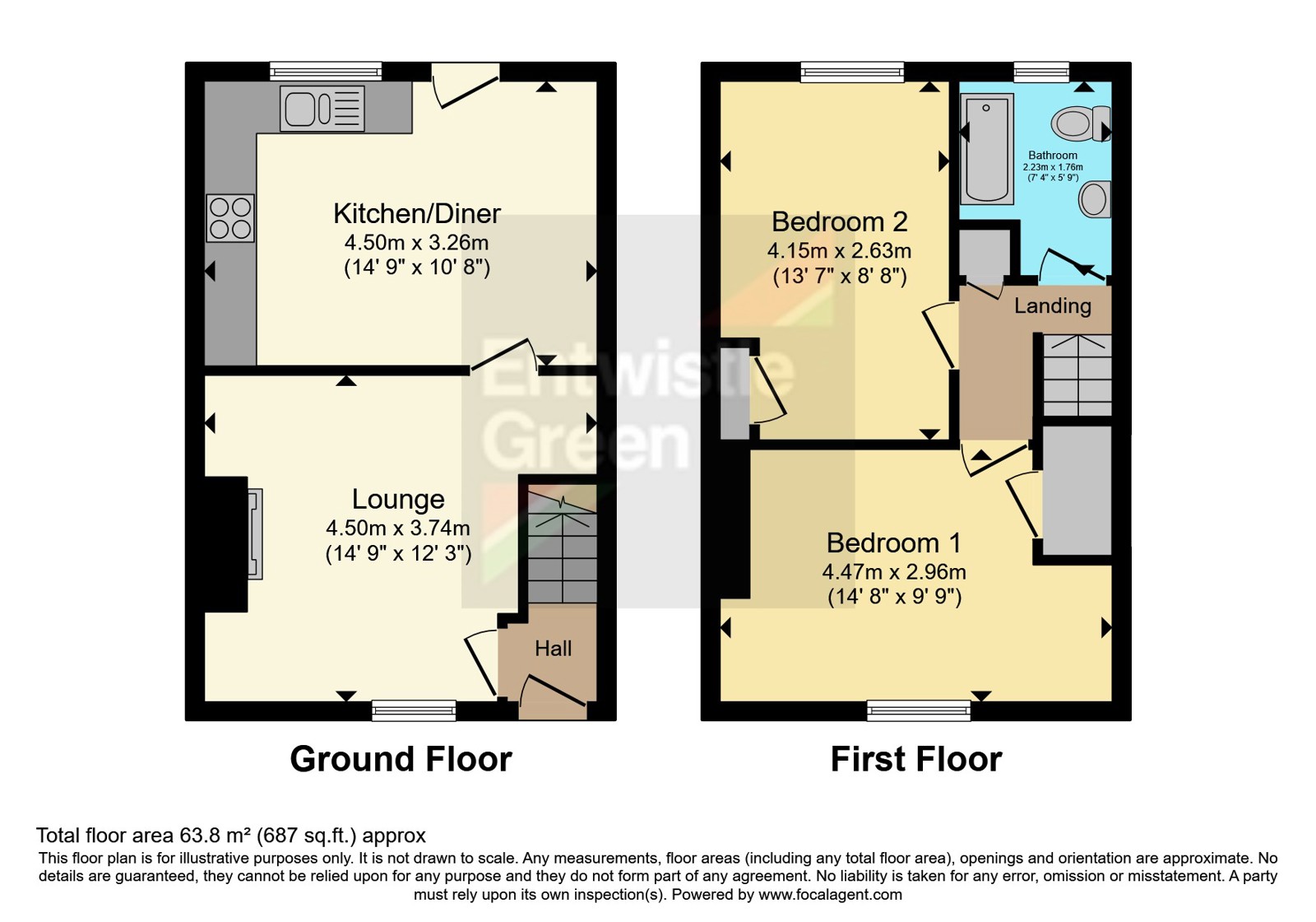 Market Street, MANCHESTER, Lancashire, M26 floorplan