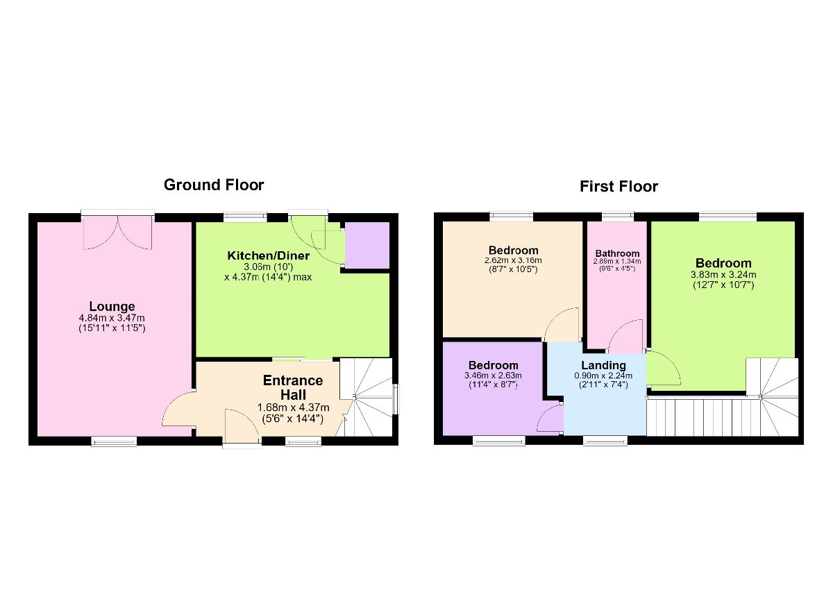 17 Nandywell, Bolton floorplan