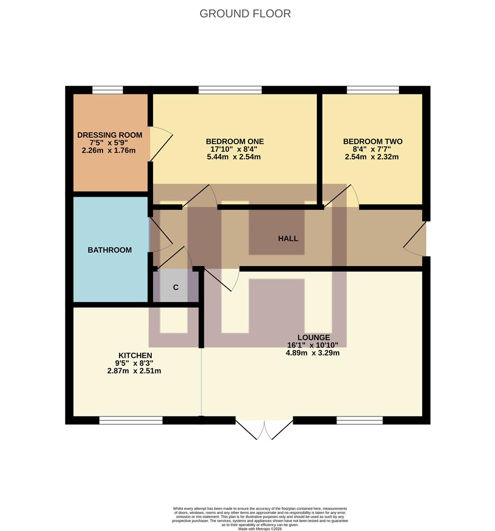3, Knebworth Court, Stockton-On-Tees floorplan