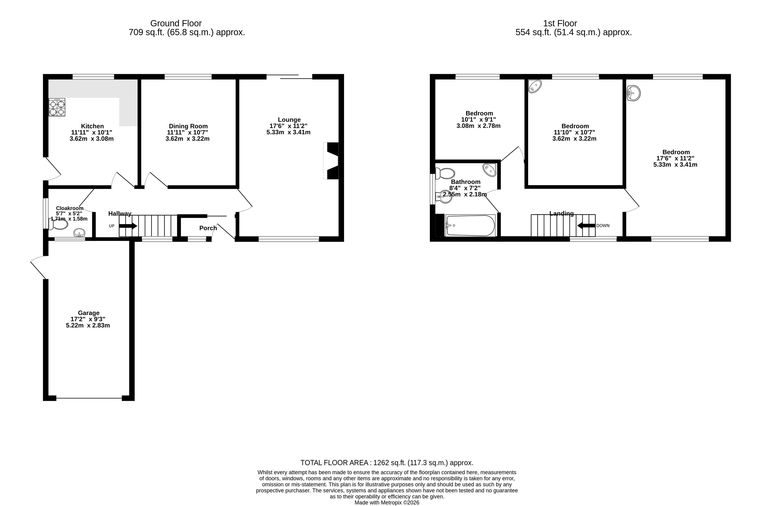 12 Carisbrooke Avenue, Leicester floorplan