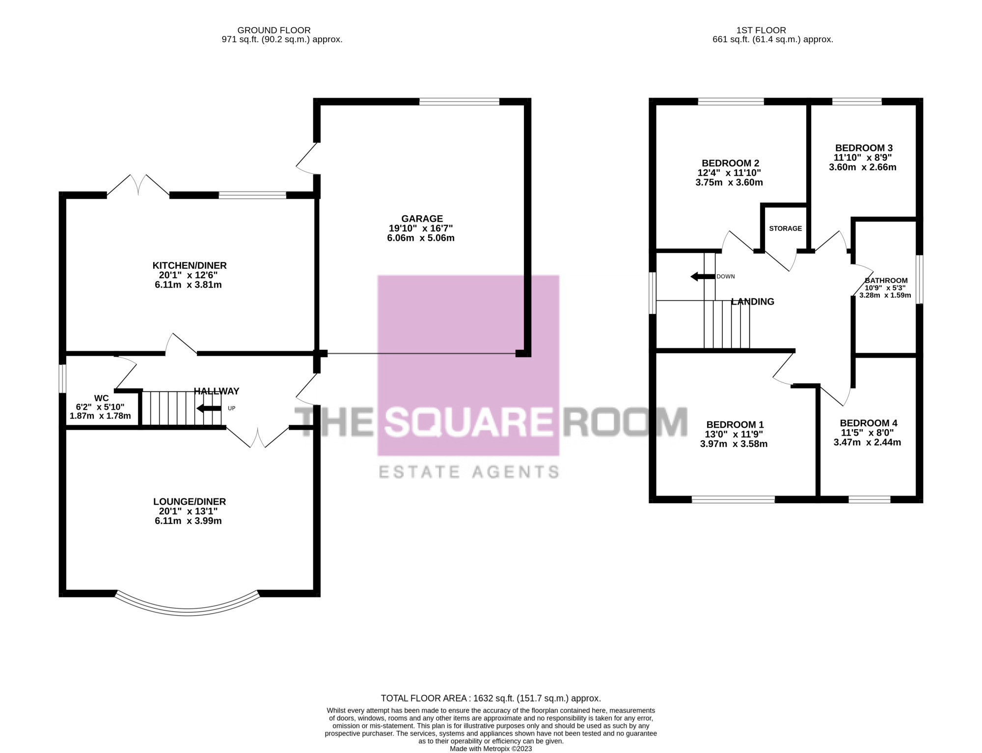 8, Partridge Avenue, Thornton floorplan