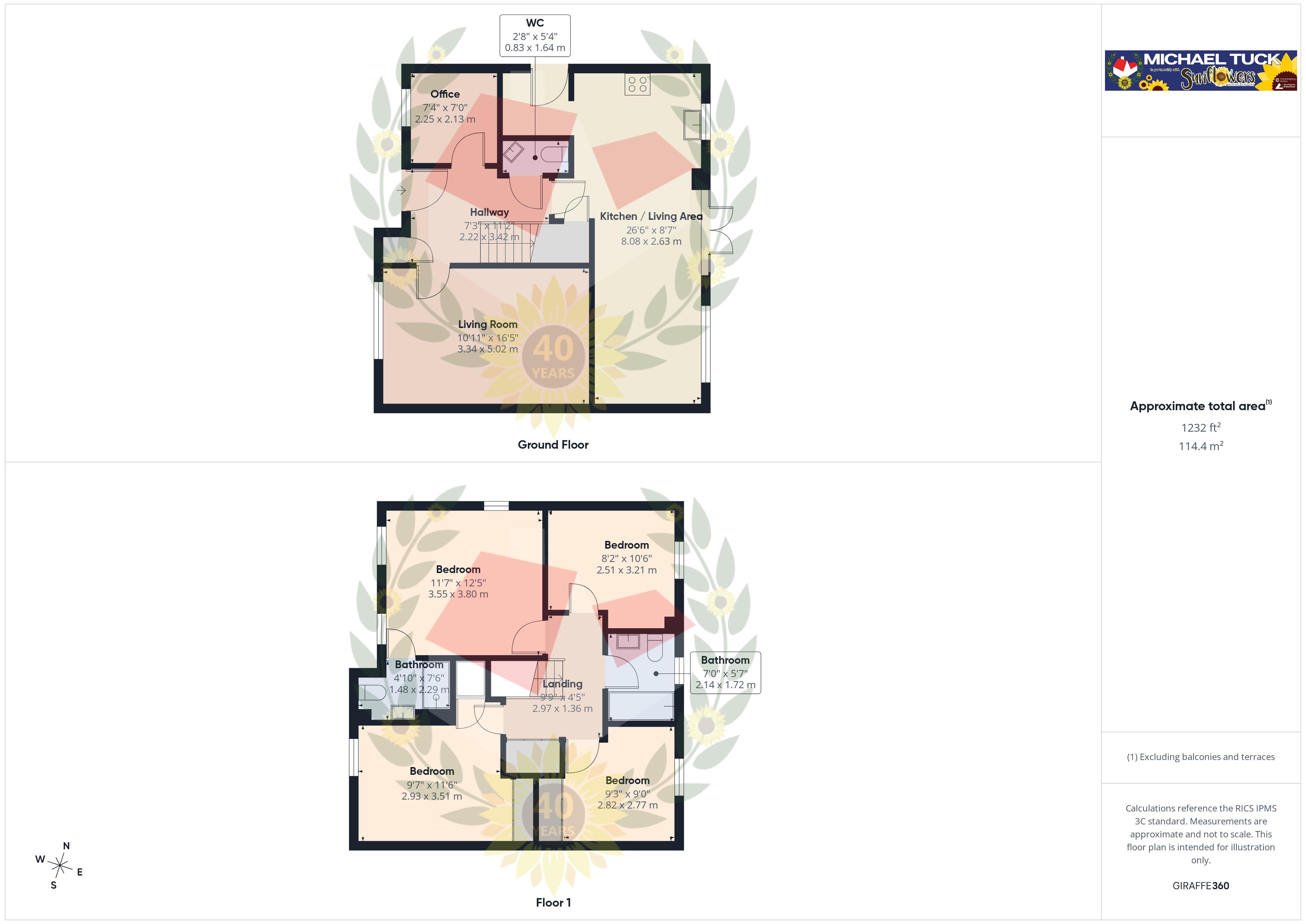 15, Whitethorn Crescent, Gloucester floorplan