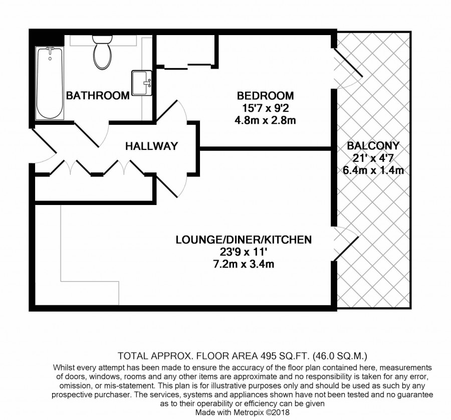 1 Bedrooms Flat to rent in Love Lane, London SE18