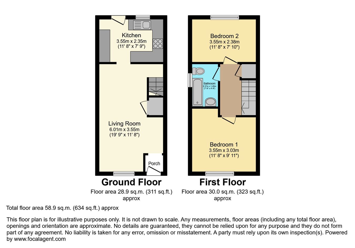 31, Wild Flower Way, Bungay floorplan