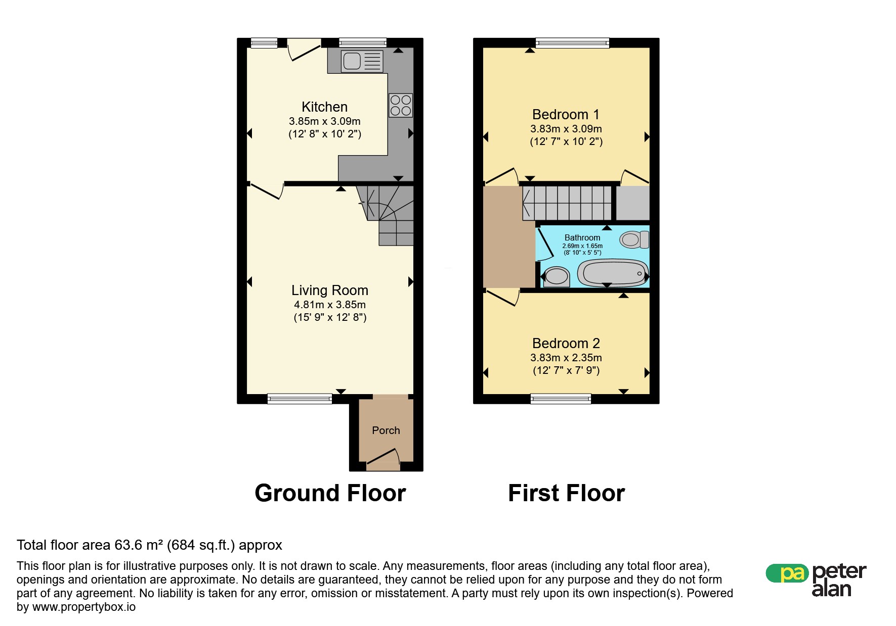 15, Wyefield Court, Monmouth floorplan