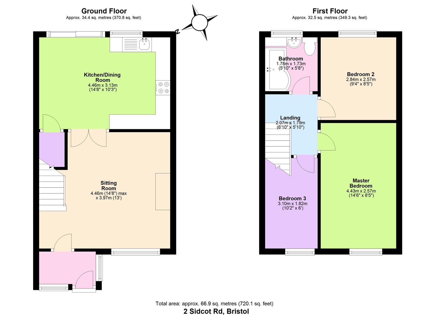 Sidcot, Broomhill, Bristol BS4, 3 bedroom terraced house for sale