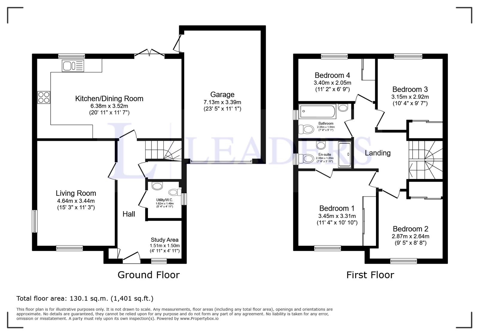 4, Four Acre Drive, Bedford floorplan