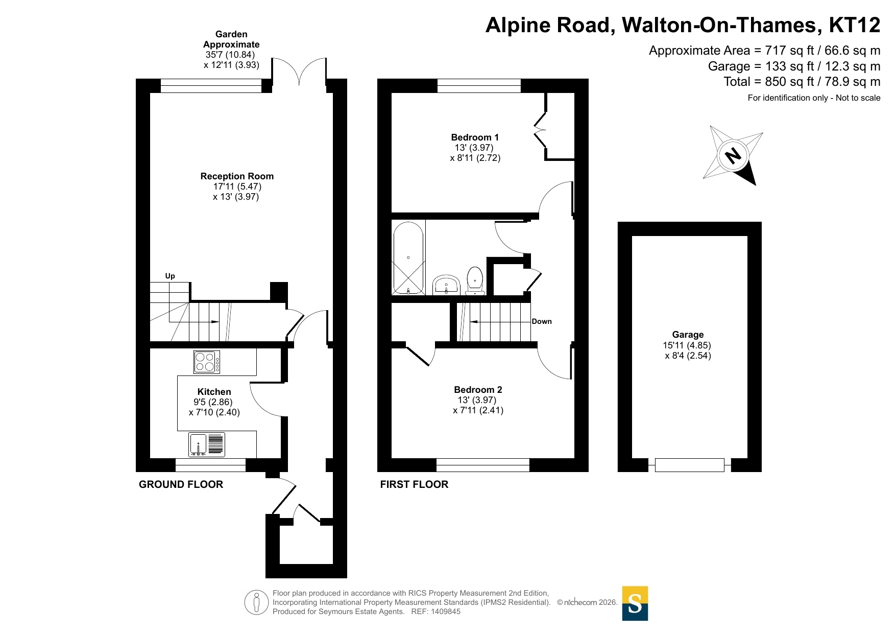 10, Alpine Road, Surrey floorplan