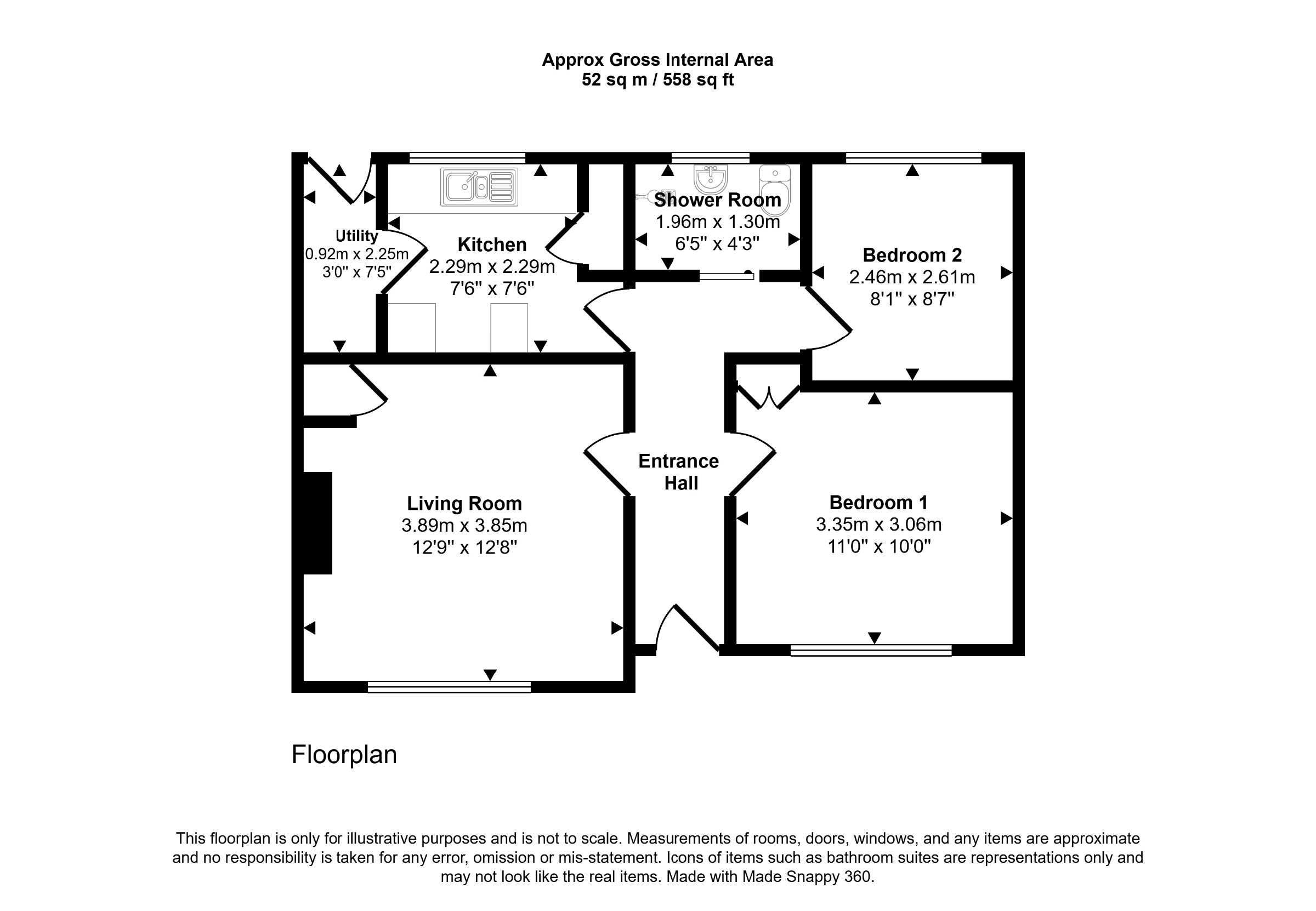 14 High Ridge, Cranbrook floorplan