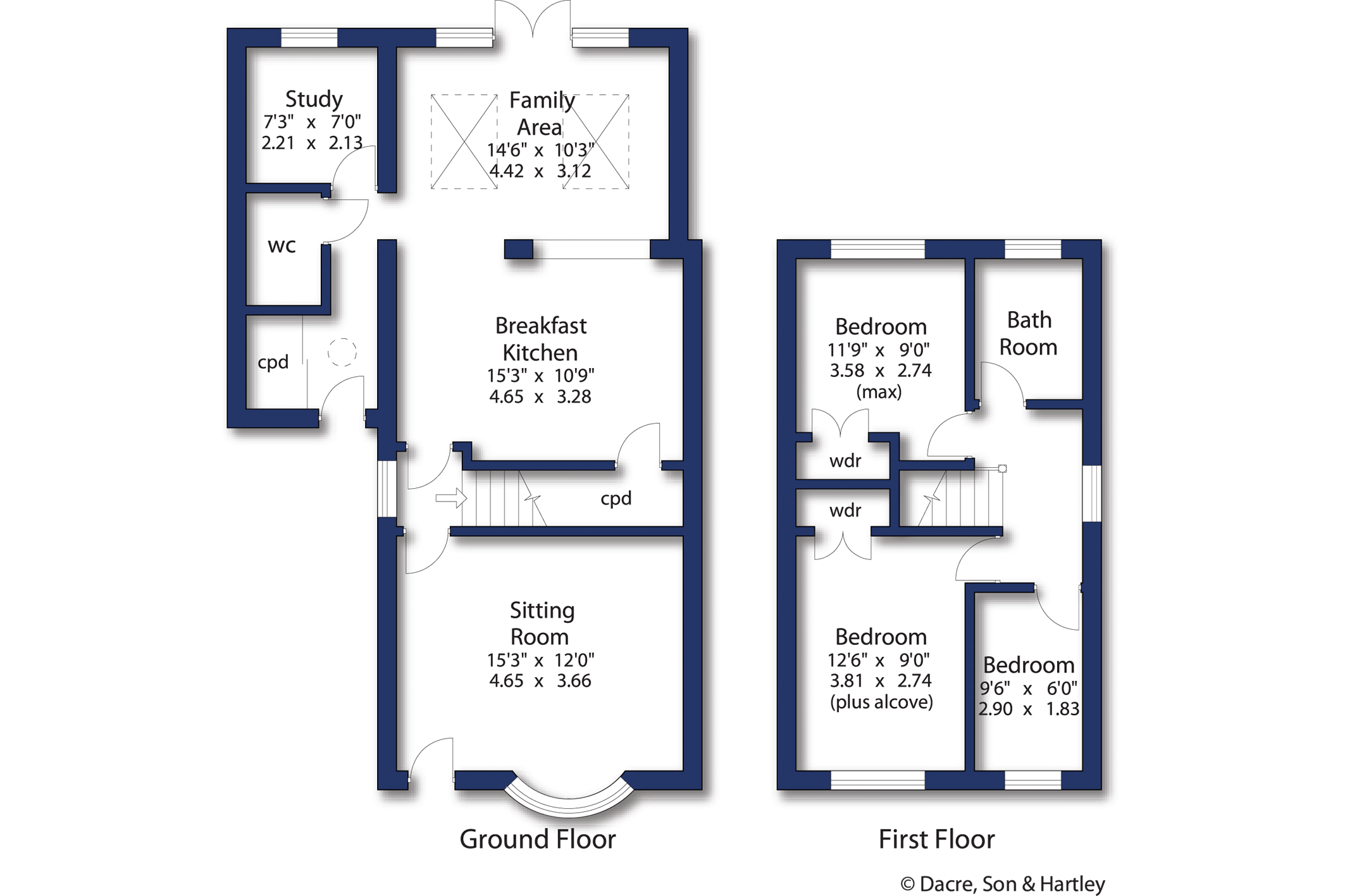 9, Cricketers Green, Leeds floorplan