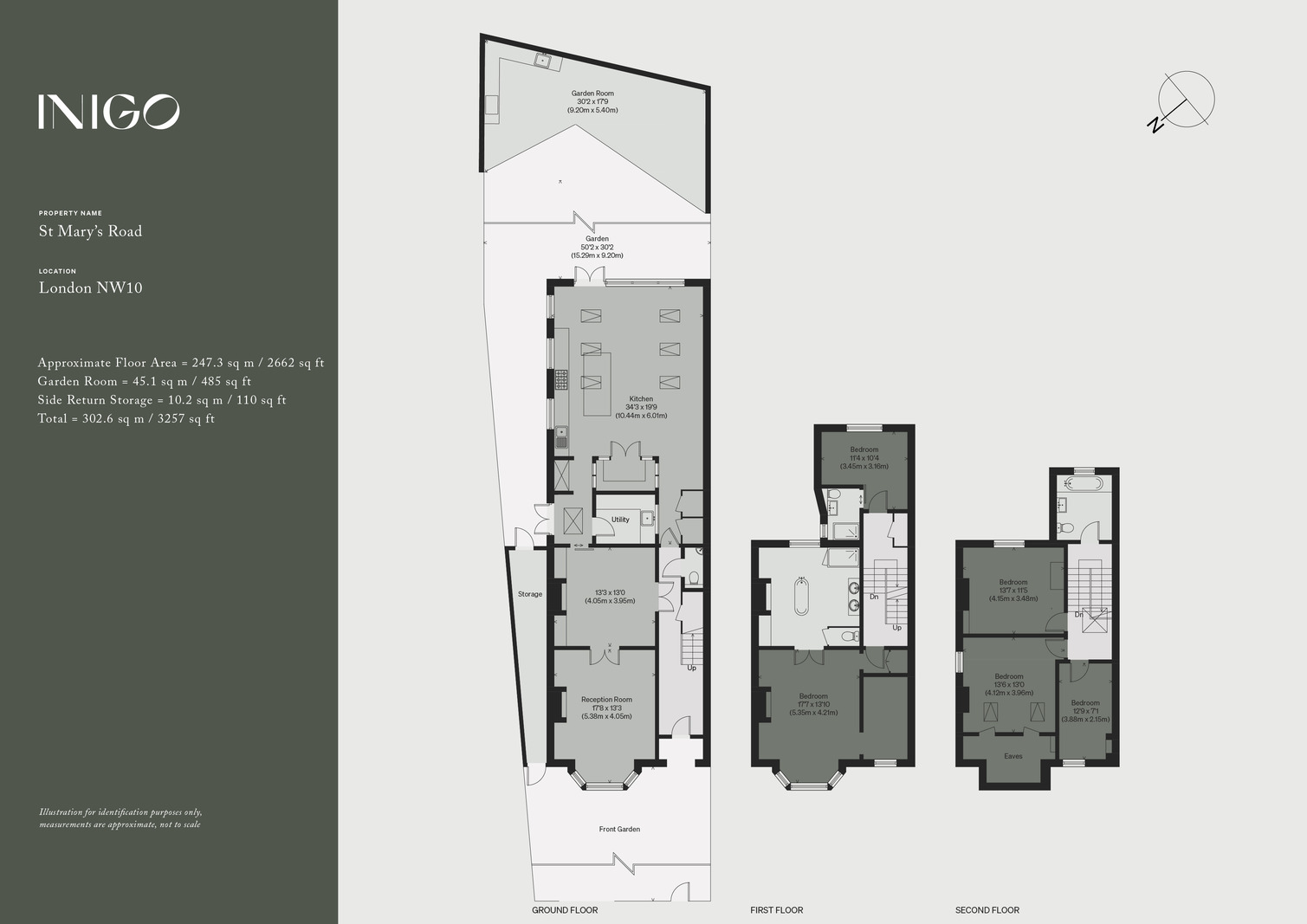 15, St Mary's Road, London floorplan