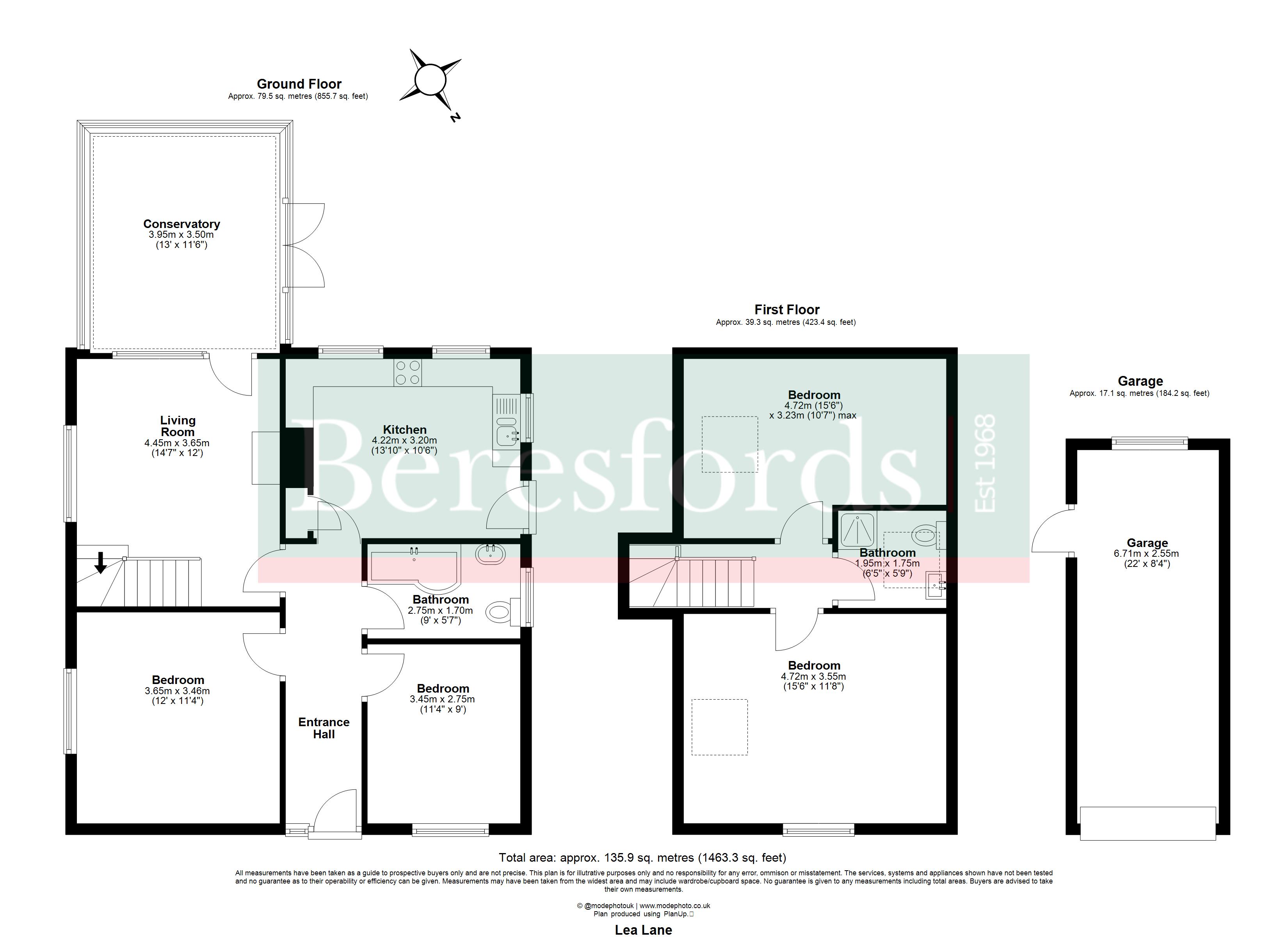Wood Lodge,, Lea Lane, Witham floorplan