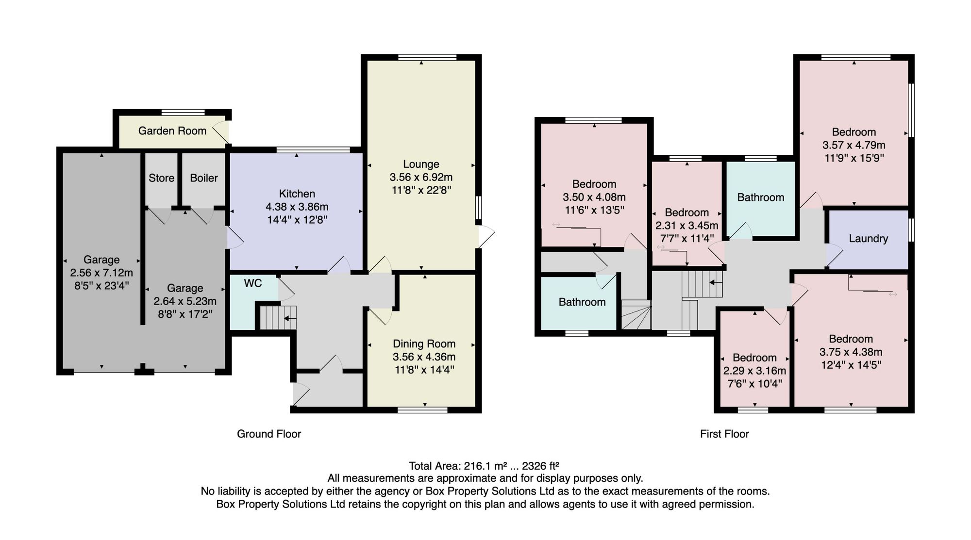 21 Firs Crescent, Harrogate floorplan