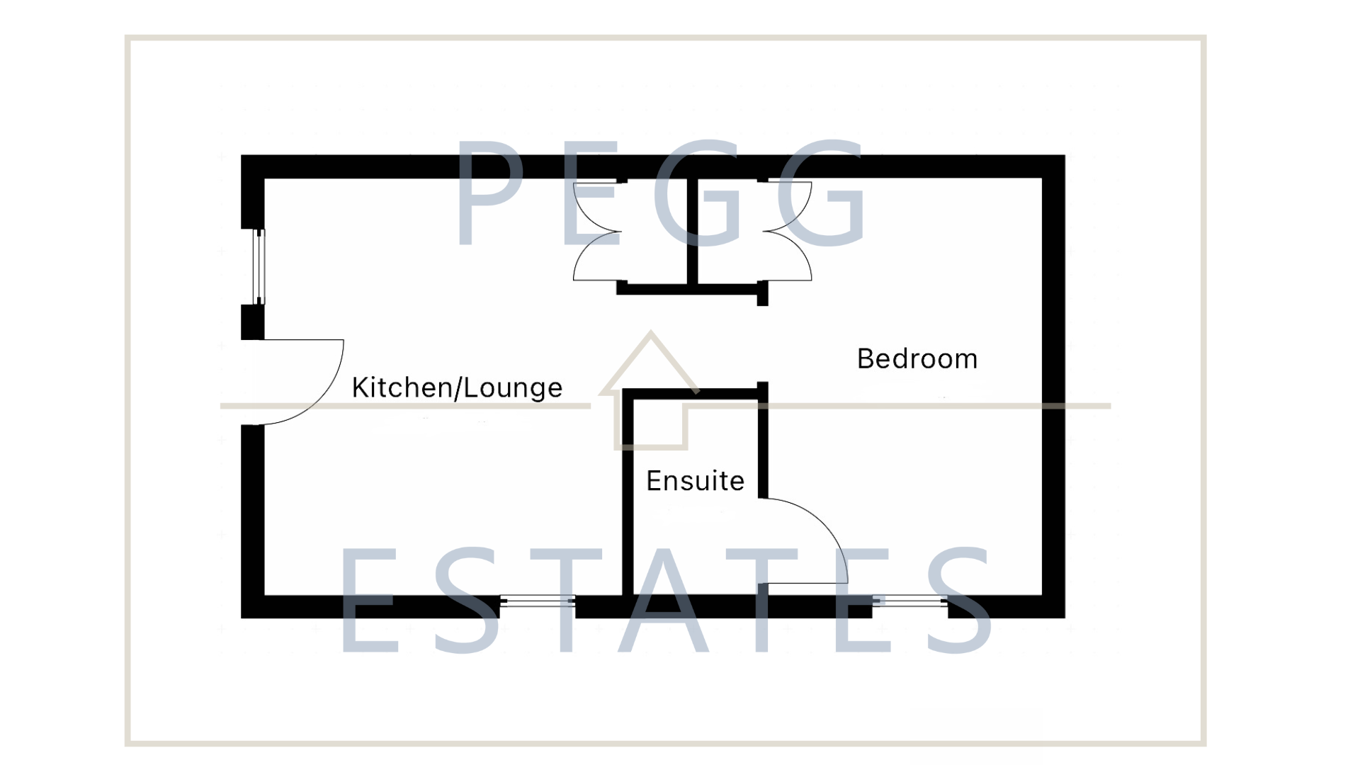 The Flat, 13 Walnut Lane, Torquay floorplan