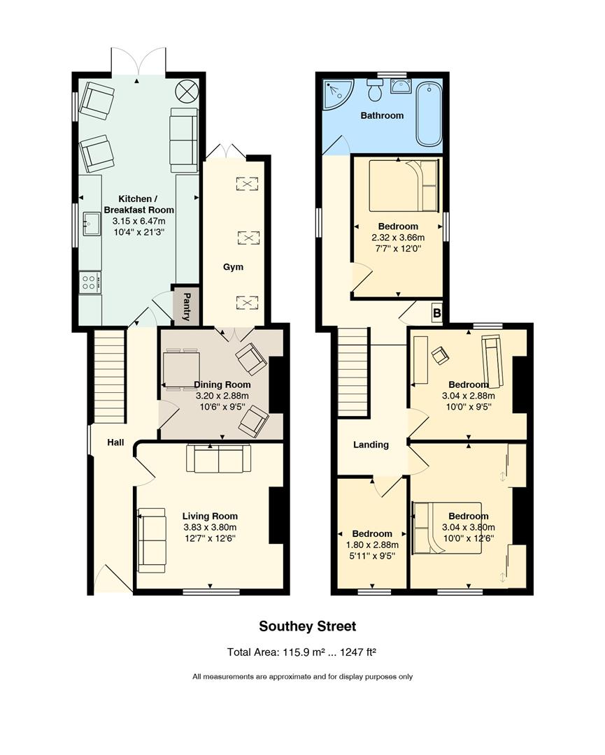 8, Southey Street, Cardiff floorplan