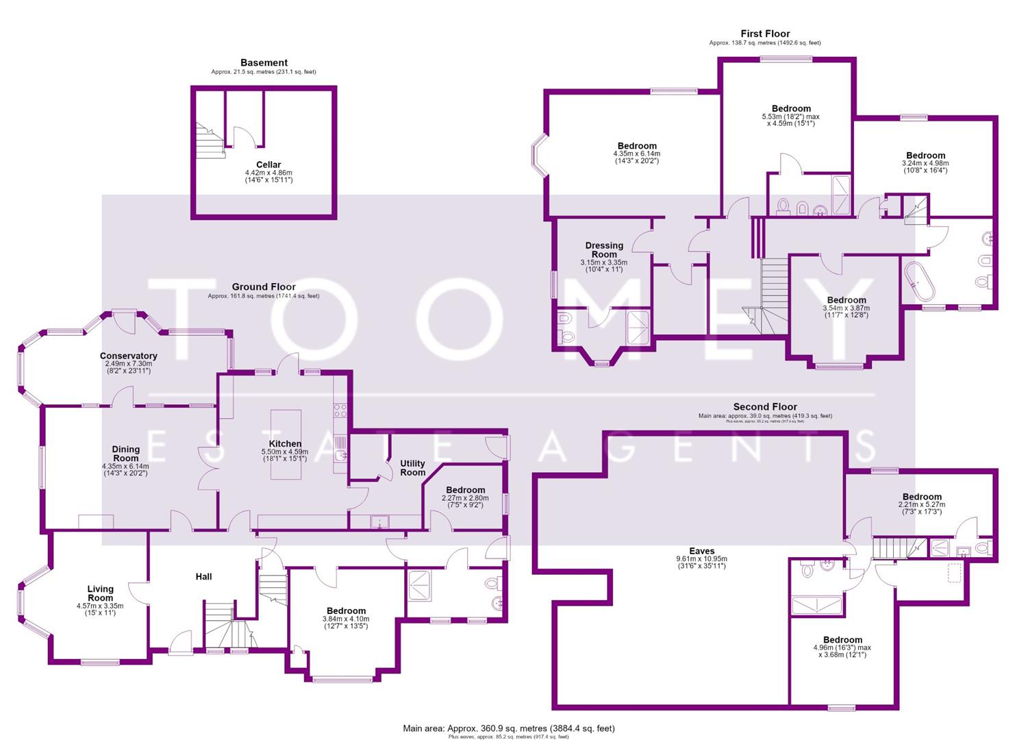 2, Beauchamp Road, East Molesey floorplan