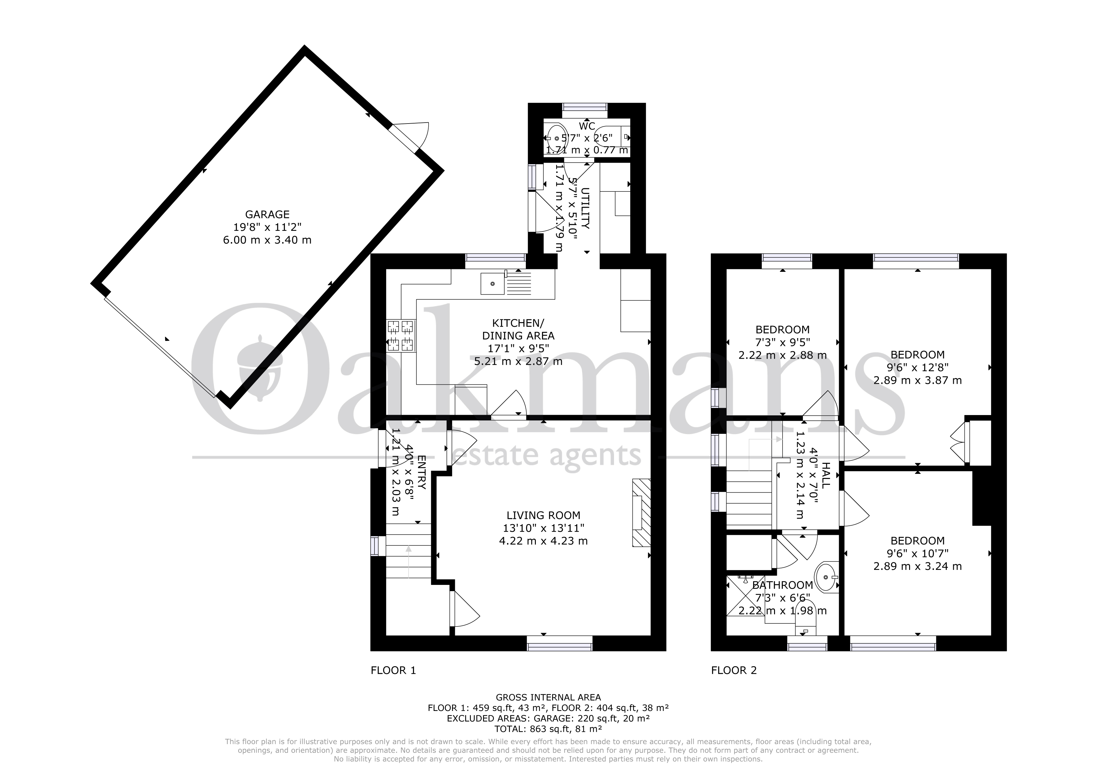 HARVINGTON ROAD, BIRMINGHAM floorplan