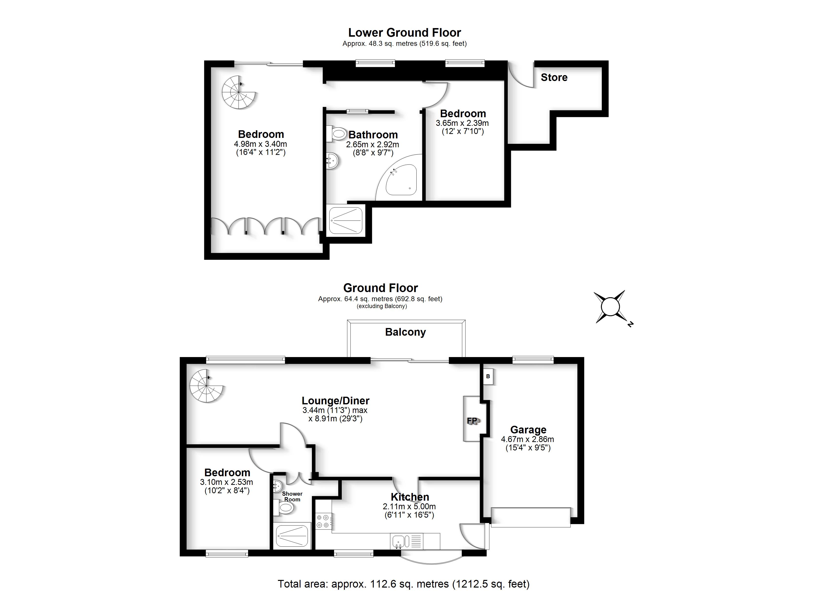 15, Foxhill Road, Nottingham floorplan