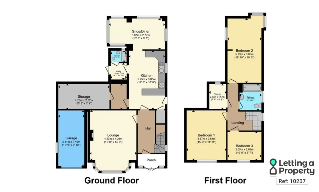 56, Duchy Drive, Paignton floorplan