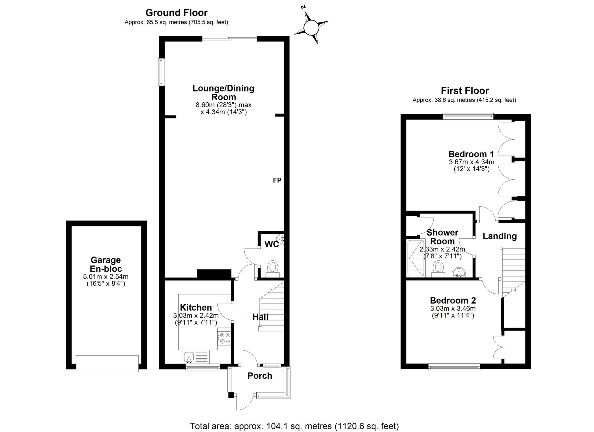 100, Thornhill, Epping floorplan