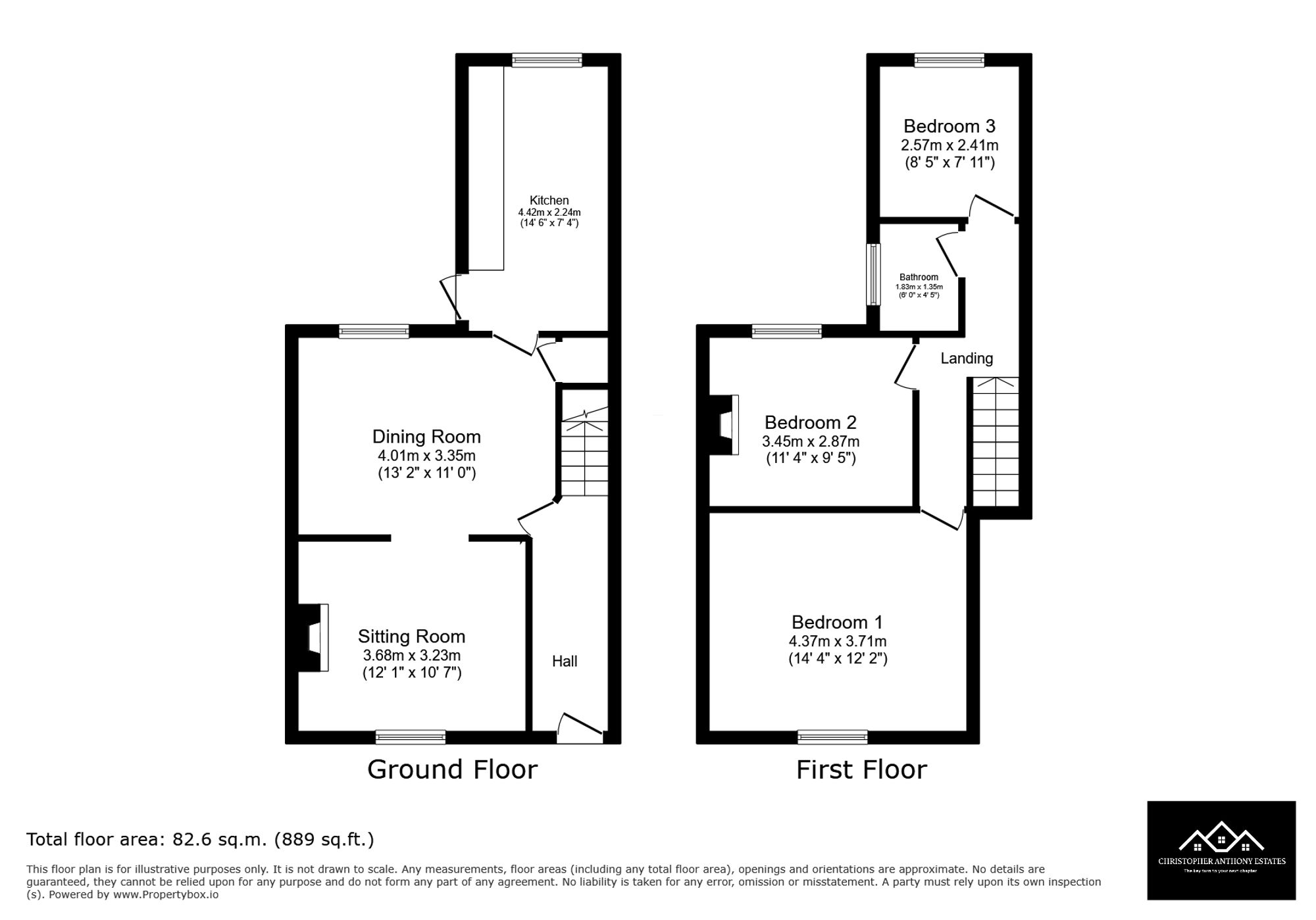4 Sudbury Road, Halstead floorplan