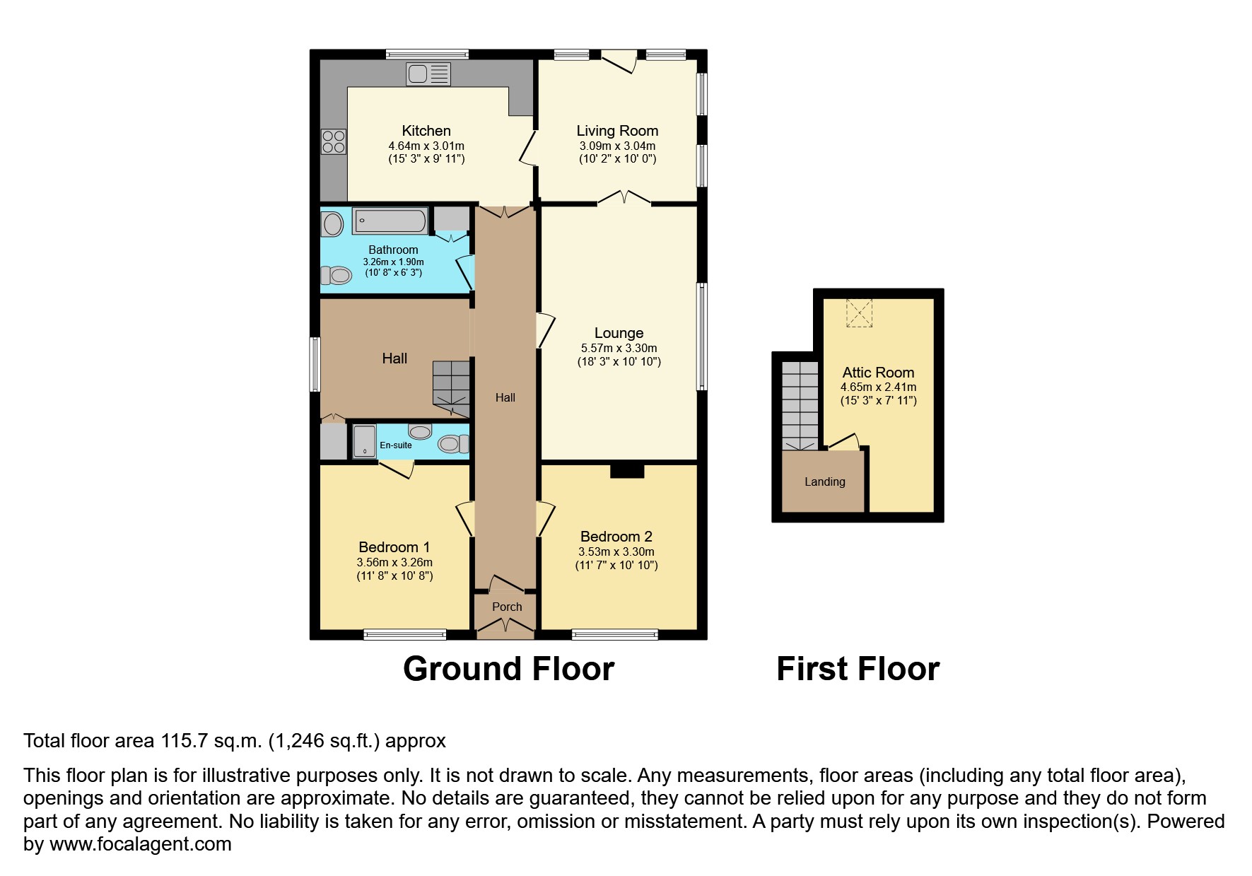 33, Lickhill Road, Stourport-on-Severn floorplan