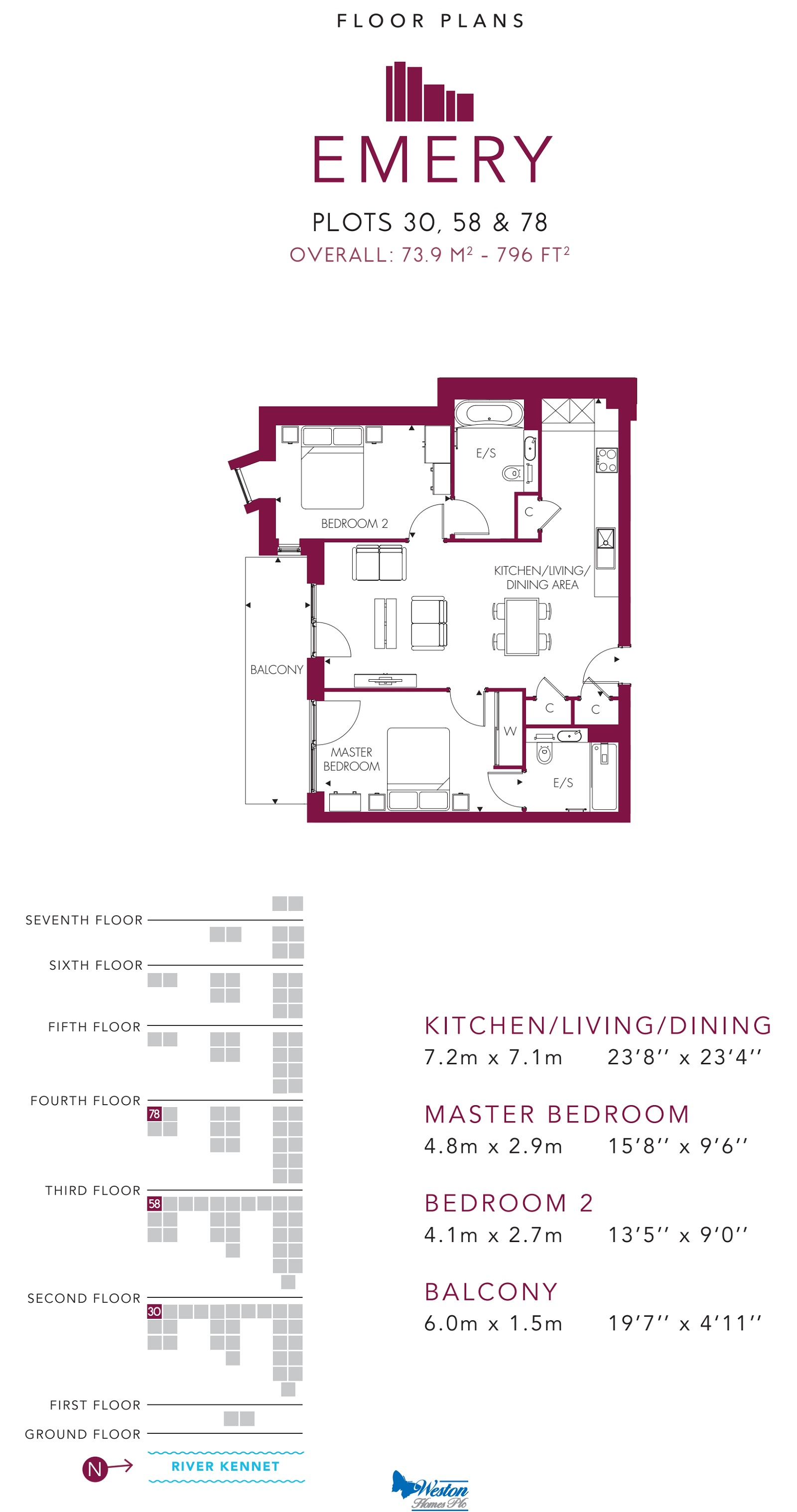 2 Bedrooms Flat for sale in Berkeley Avenue, Reading RG1