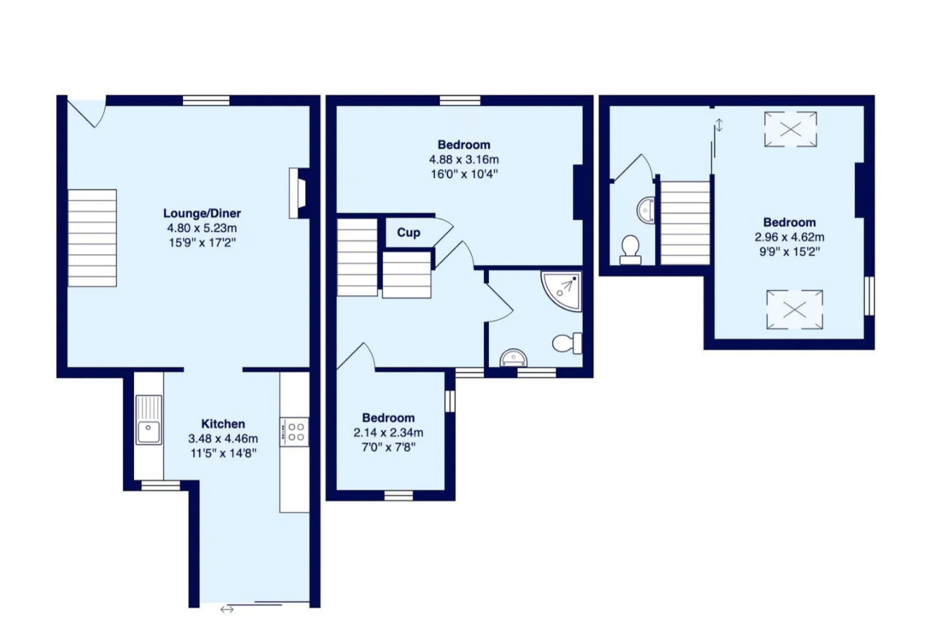 Beacon Cottage, Beacon Way, Whitby floorplan