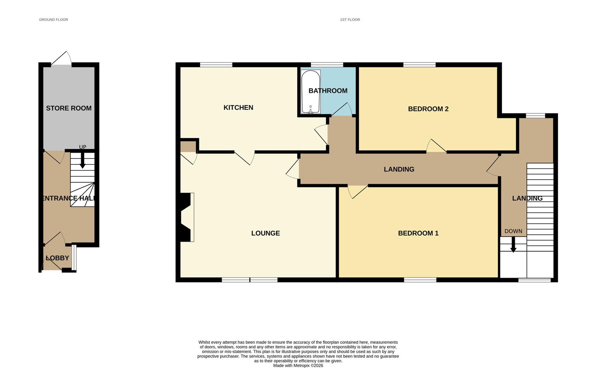 43 Coronation Road, Portland floorplan