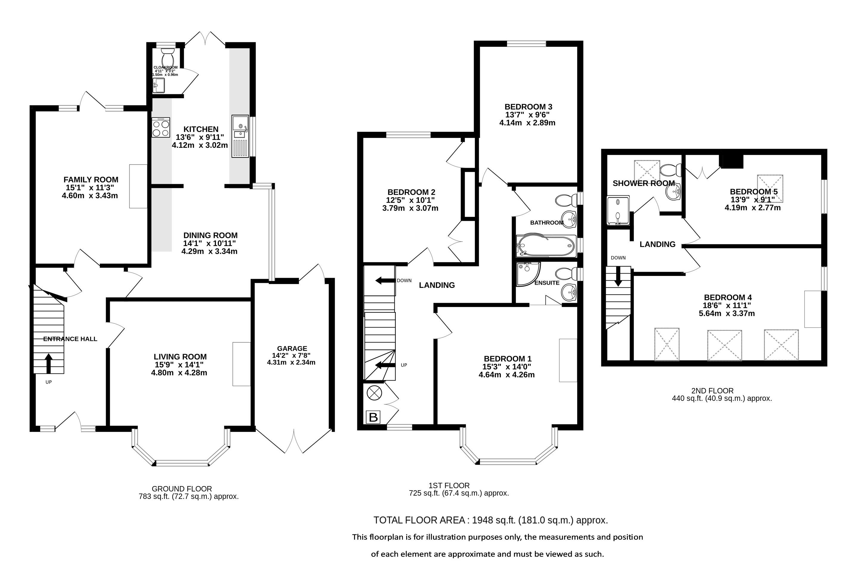 35, Station Road, Harpenden floorplan