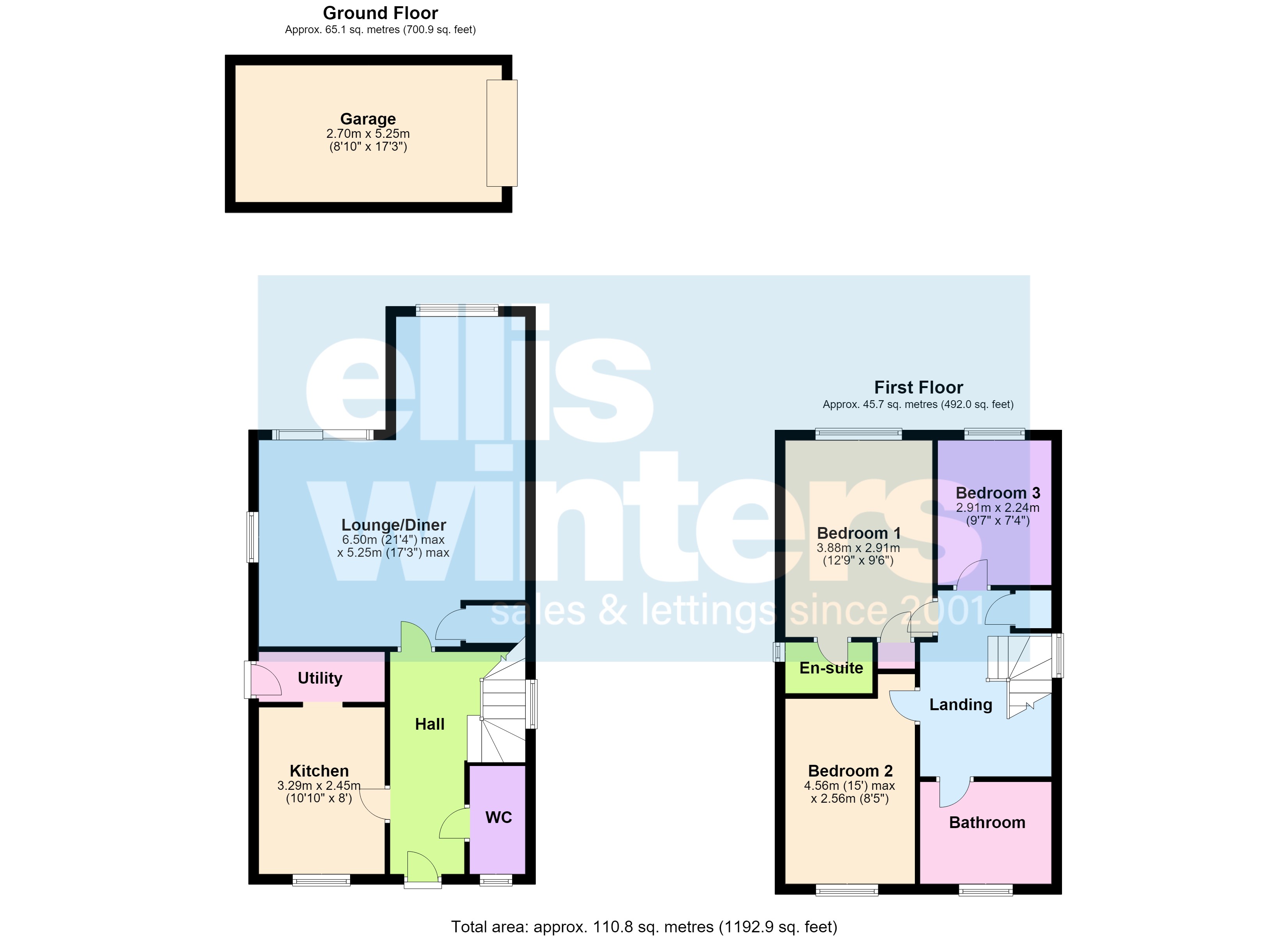 25, Campbell Way, March floorplan