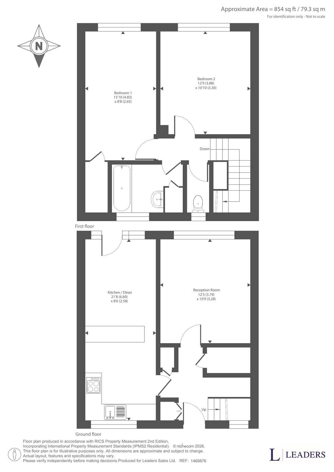 14, Southernby Close, Greater Manchester floorplan