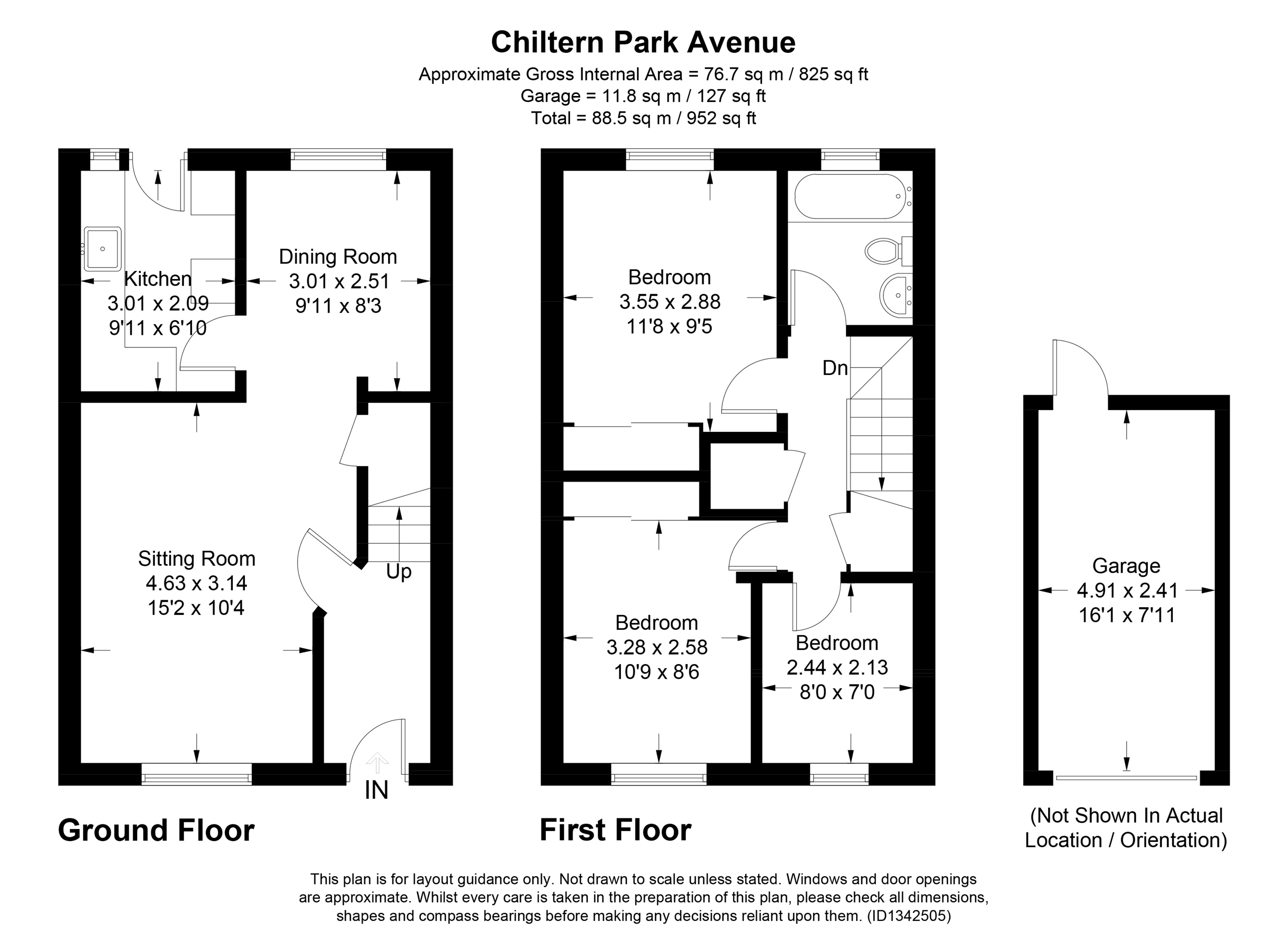 Chiltern Park Avenue, Berkhamsted floorplan
