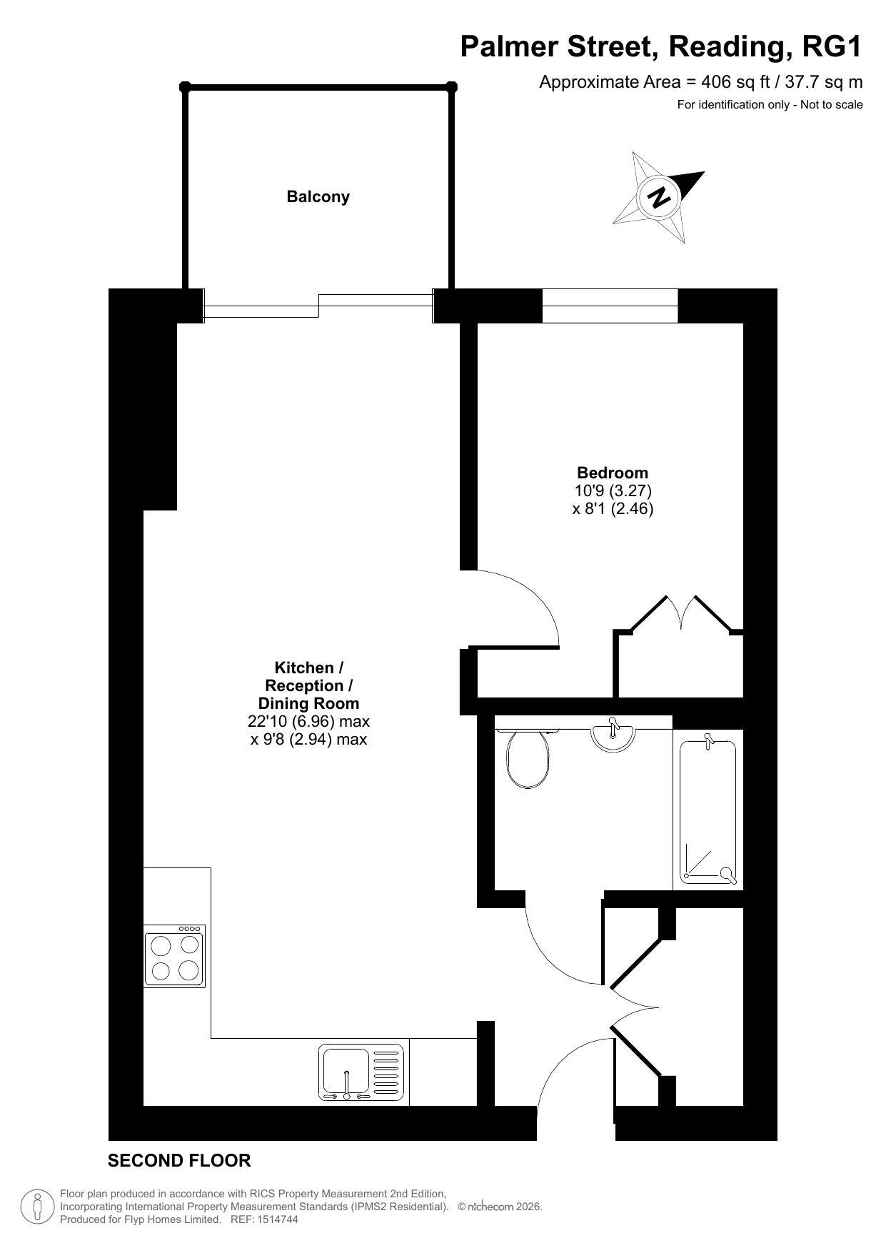 Biscuit Factory, Palmer Street, Reading floorplan