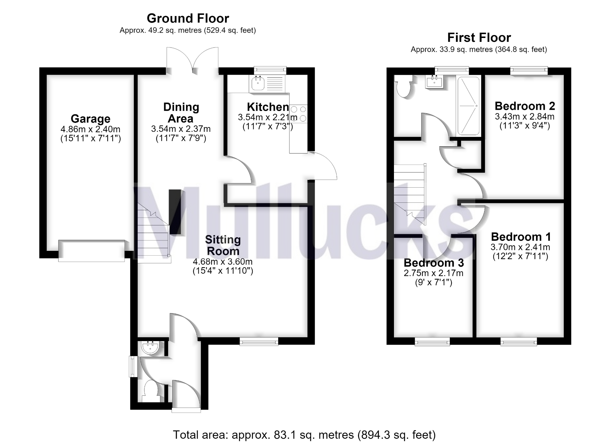 47, Long Croft, Bishop's Stortford floorplan