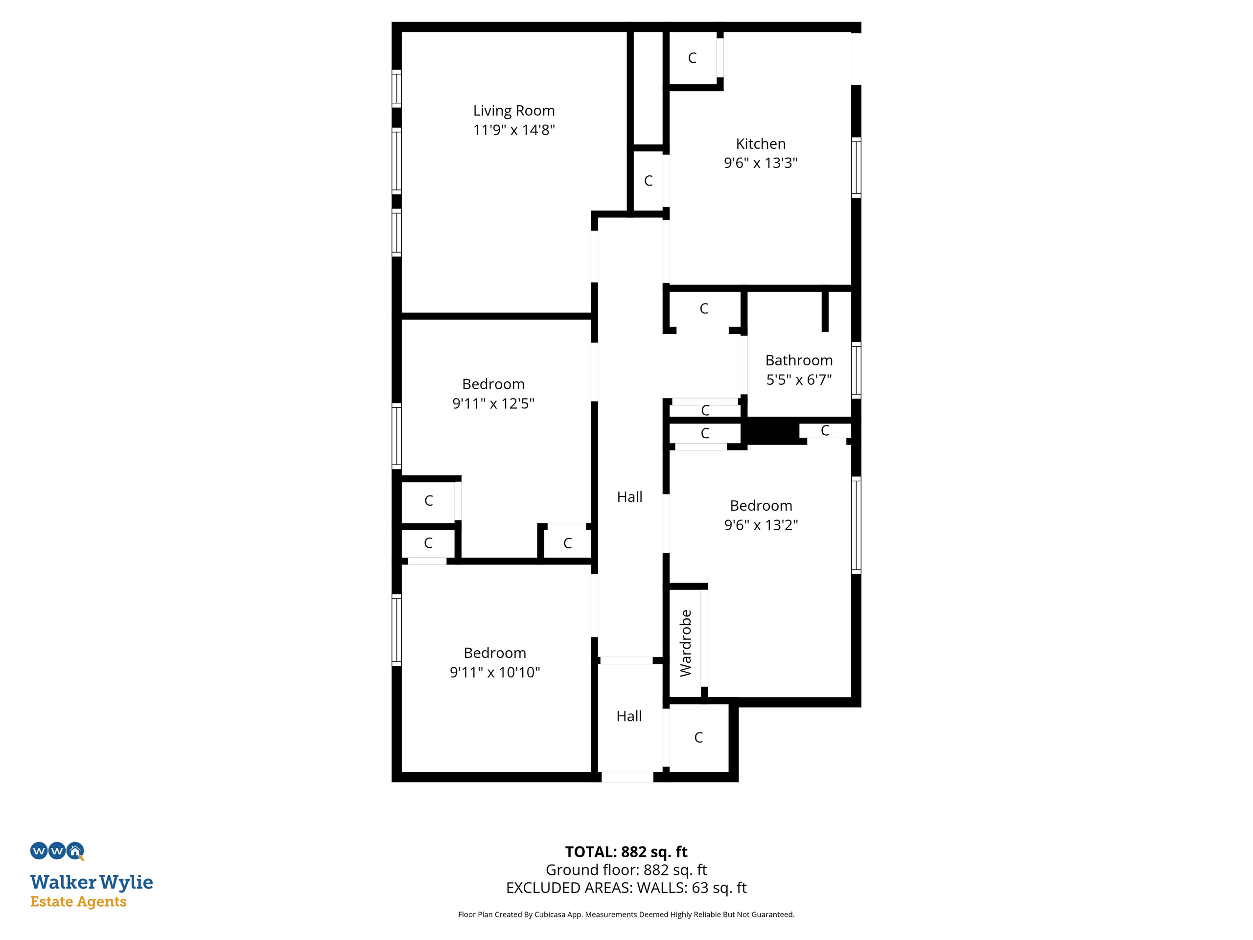 1 Nithsdale Crescent, Glasgow floorplan