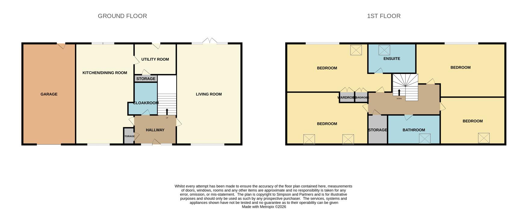 6, Middlefield Lane, Henlow floorplan