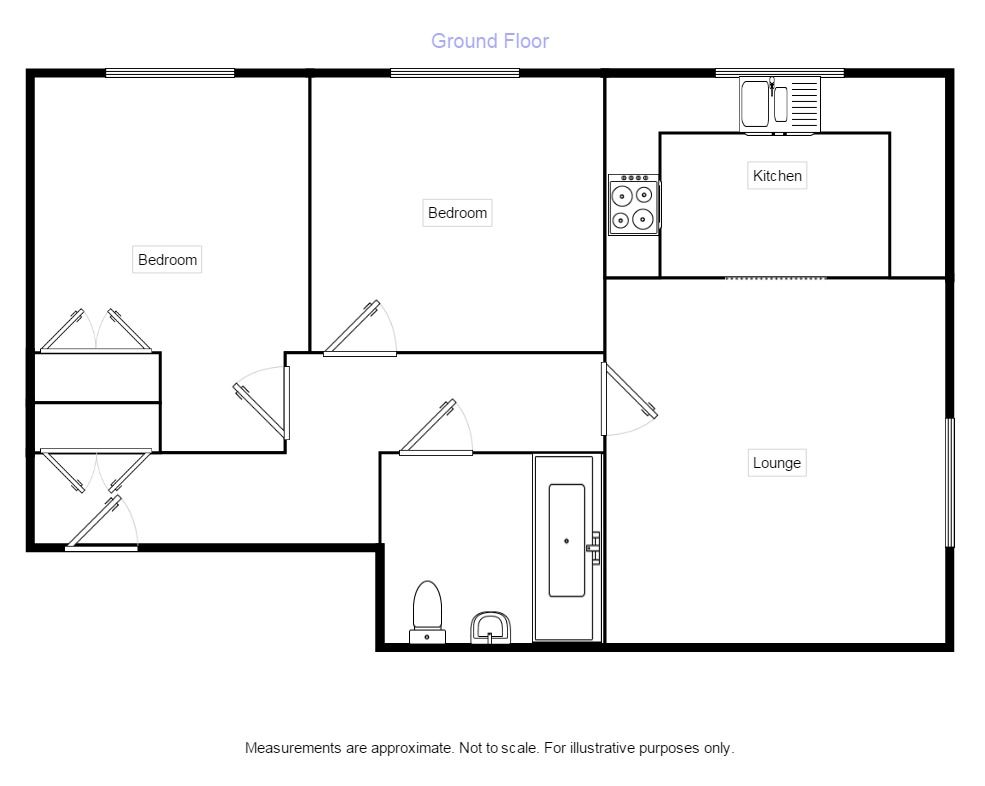 2 Bedrooms Flat to rent in Newbury Close, Dartford DA2