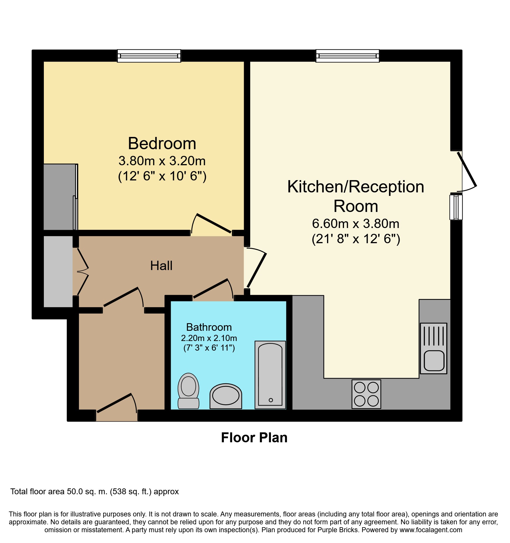 1 Bedrooms Flat for sale in 51 Grange Walk, Bermondsey SE1