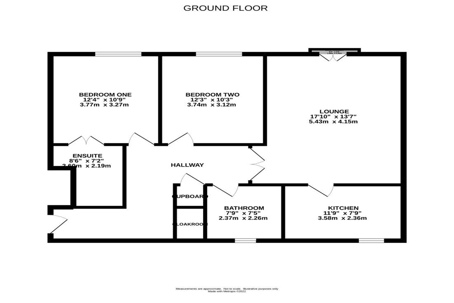 Hampton House, Bramhall Lane South, Bramhall SK7, 2 bedroom flat for