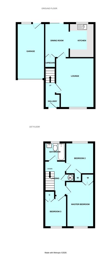 11, Larch Drive, Plymouth floorplan