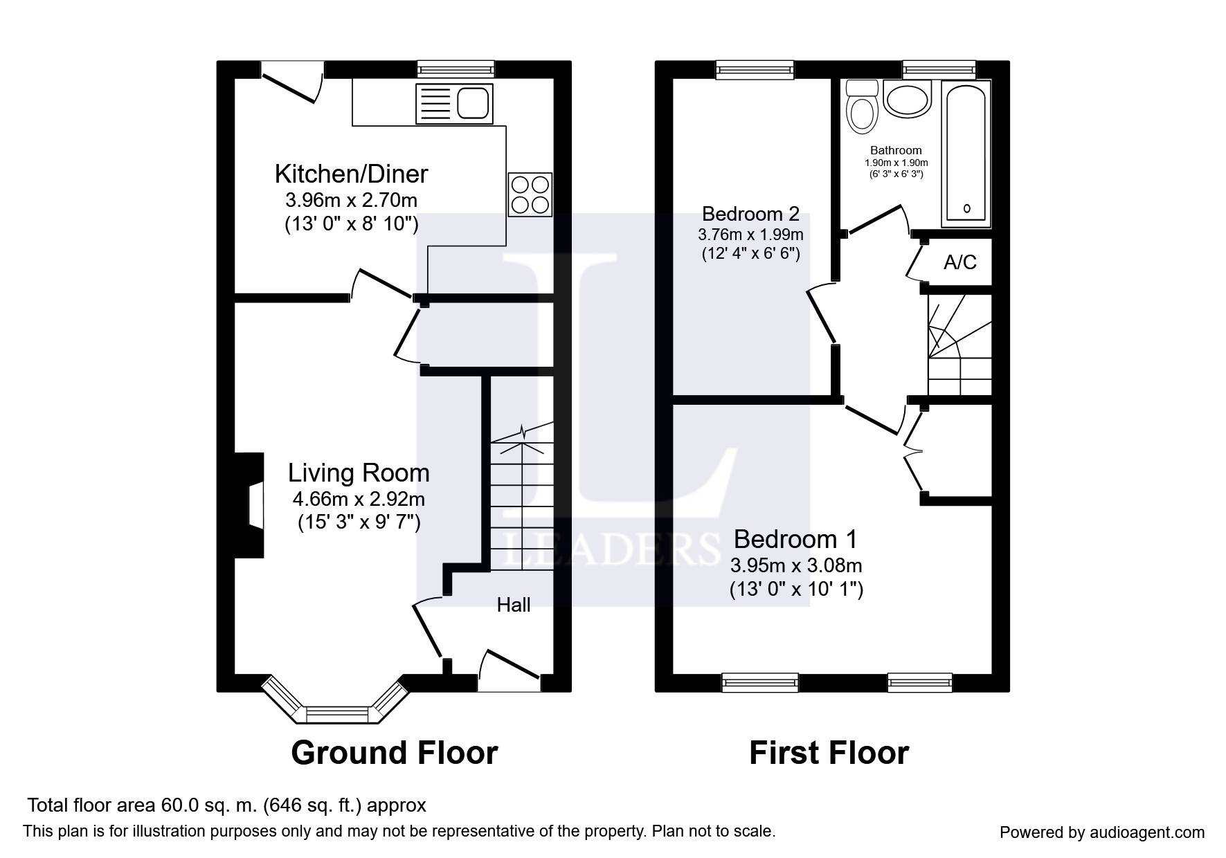 2 Bedrooms Terraced house to rent in Speedwell Road, Mountsorrel, Loughborough LE12