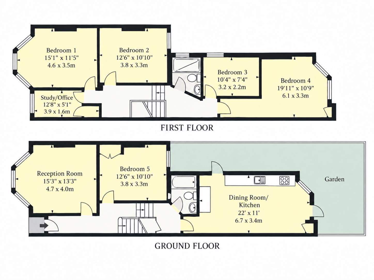 99, Keslake Road, London floorplan