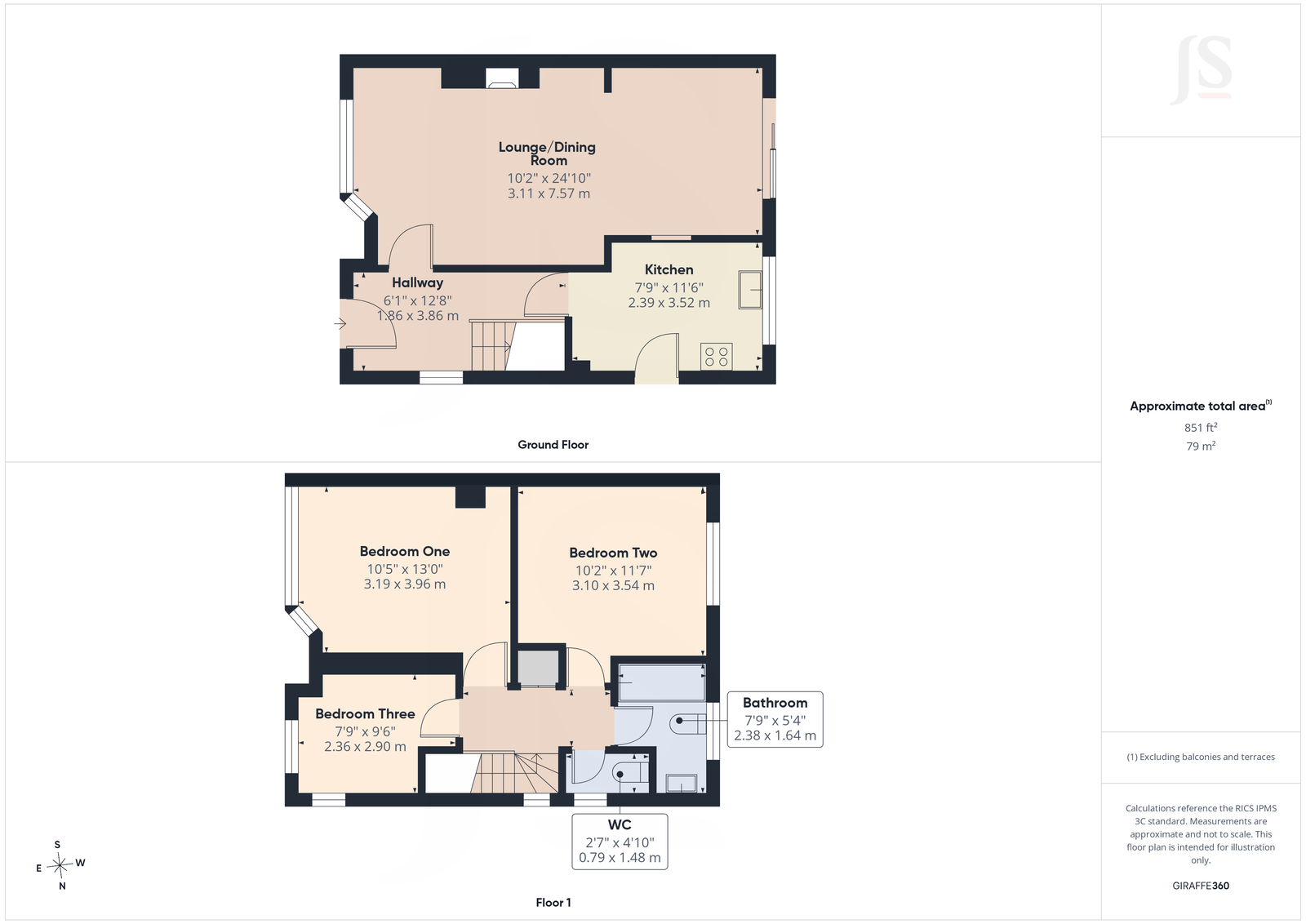 7, Burlington Road, Worthing floorplan