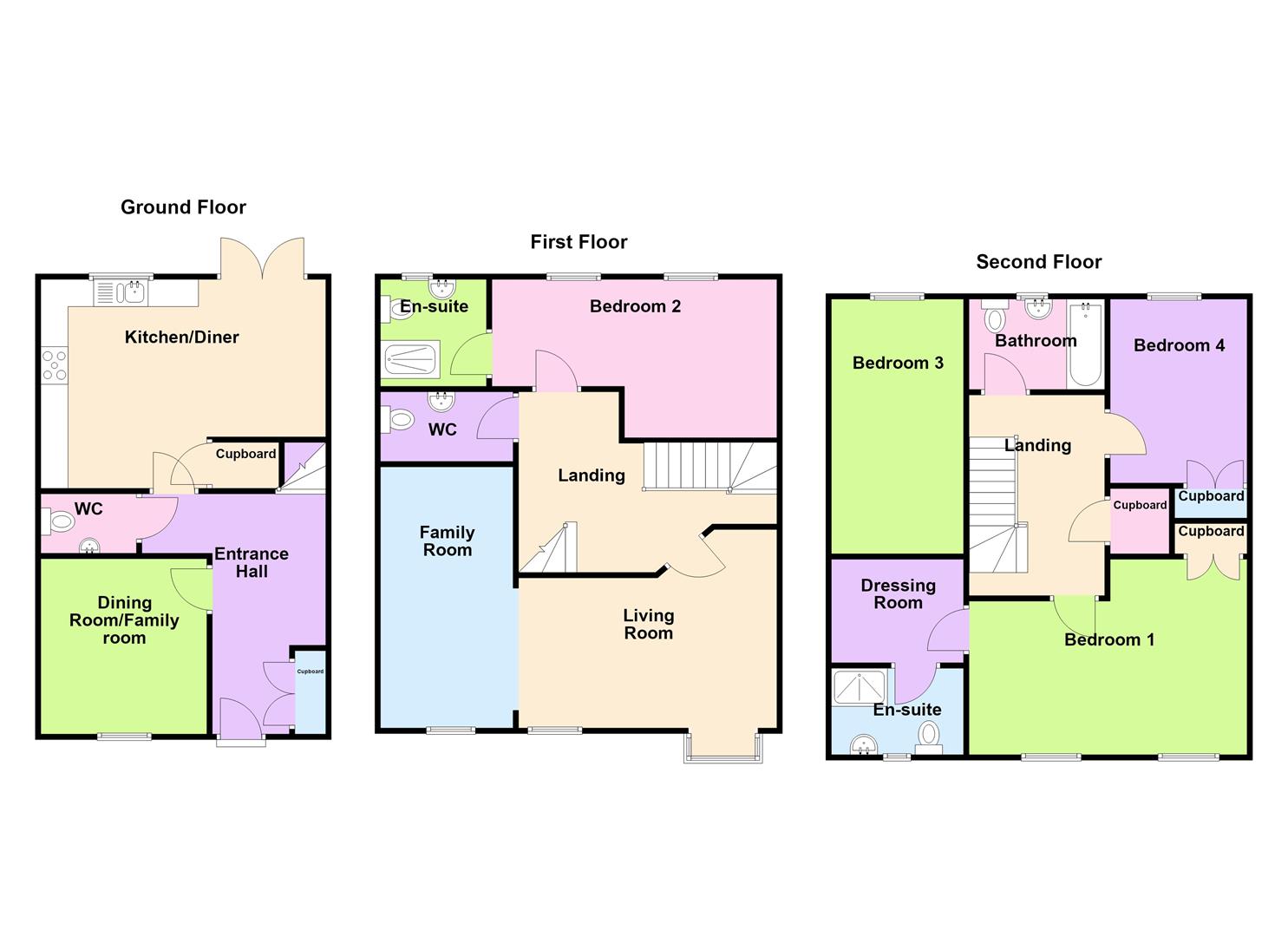 New Lakeside, Peterborough floorplan