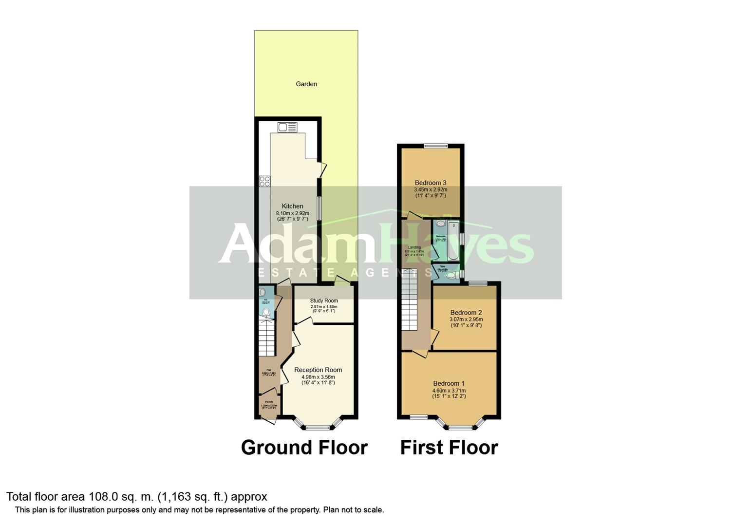 70, Glebe Road, Finchley Central floorplan