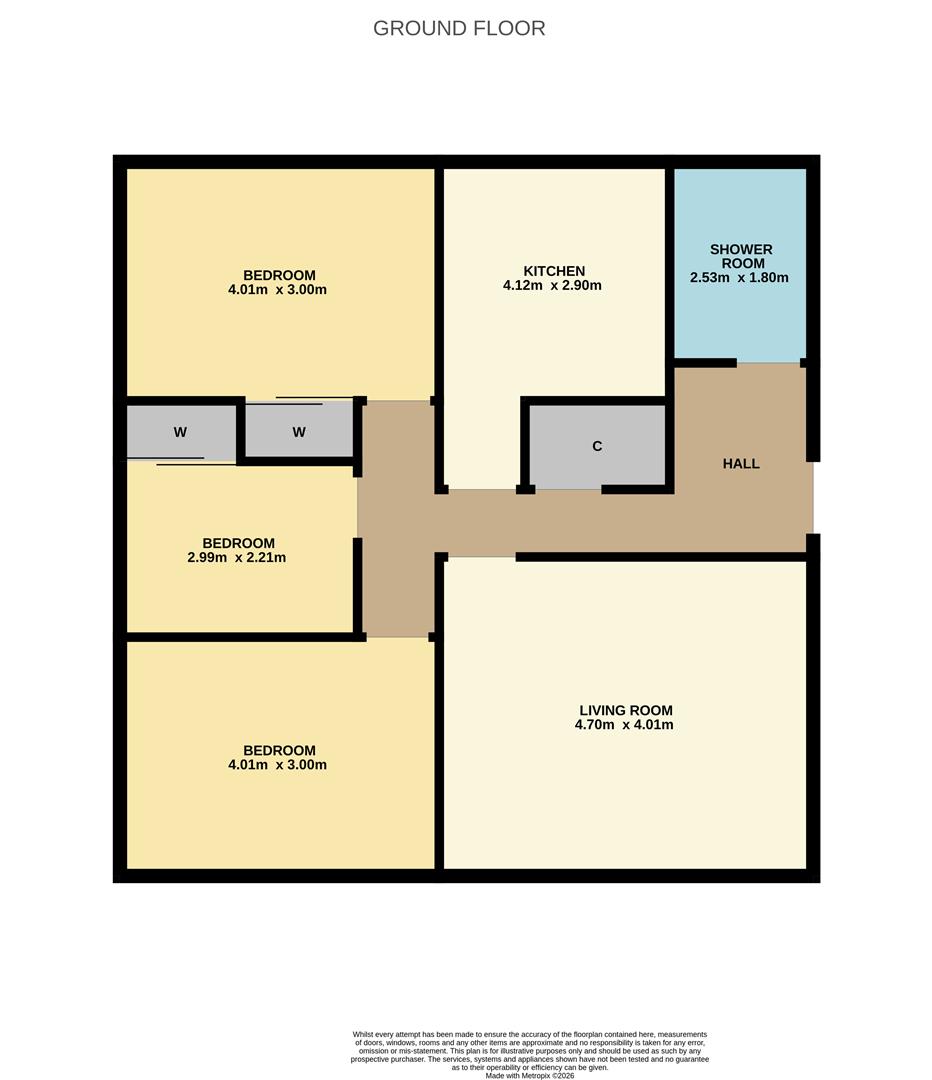 6, Westfield Road, Dundee floorplan