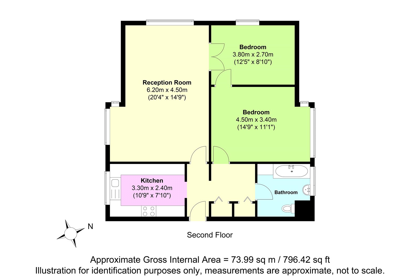 12 Shirlands Court,, Sea Avenue, Littlehampton floorplan