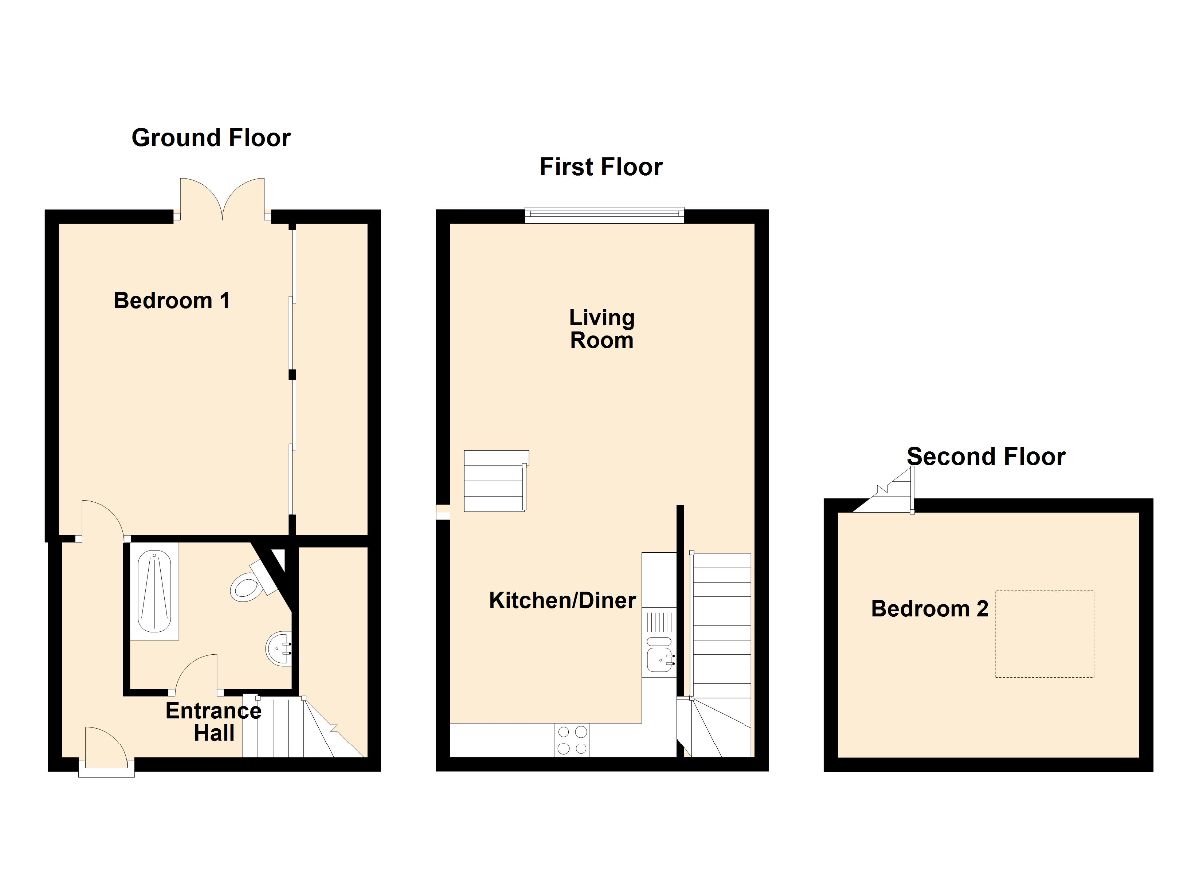 2 Bedrooms Flat for sale in Rochford Lofts, Pollards Close, Rochford, Essex SS4